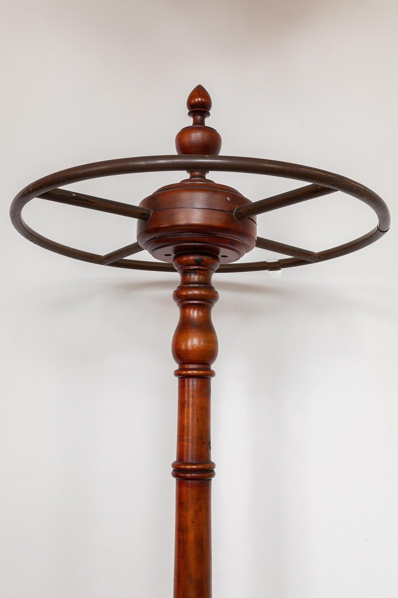 Antique Victorian Freestanding Coat and Hat Rack, 1800s