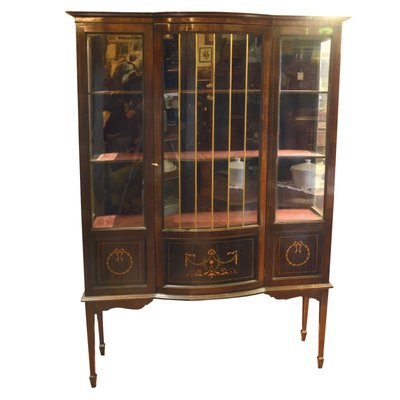 Antique Victorian Mahogany Cabinet-RAQ-444988