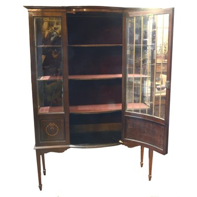 Antique Victorian Mahogany Cabinet-RAQ-444988