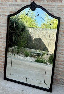 Antique Victorian Oak Wall Mirror, 1890s-NOU-2035936