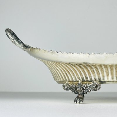 Antique Victorian Silver Plated Bread Basket by Walker & Hall, 1890s-WQC-2021455