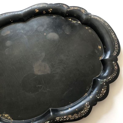 Antique Victorian Tray from Papier Mâché Jennens & Bettridge, 1850-GIW-1732289