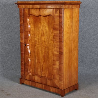 Antique Viennese Biedermeier Cabinet in Walnut, 1820s-DXD-1789928