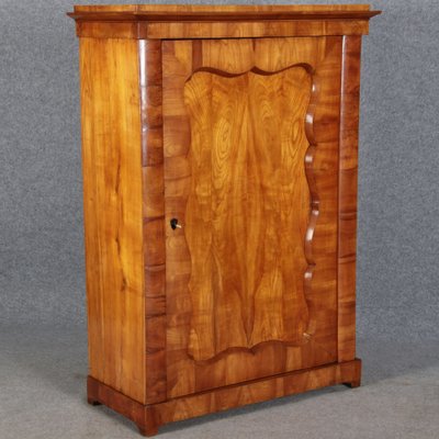 Antique Viennese Biedermeier Cabinet in Walnut, 1820s-DXD-1789928