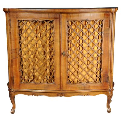 Antique Wall Cabinet in Walnut Veneer-FLW-1765791