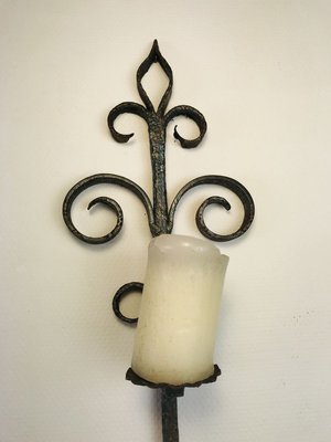 Antique Wall Candleholder-WQJ-734104