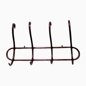 Antique Wall Coat Rack in Bentwood with Four Hangers-TCS-2027922