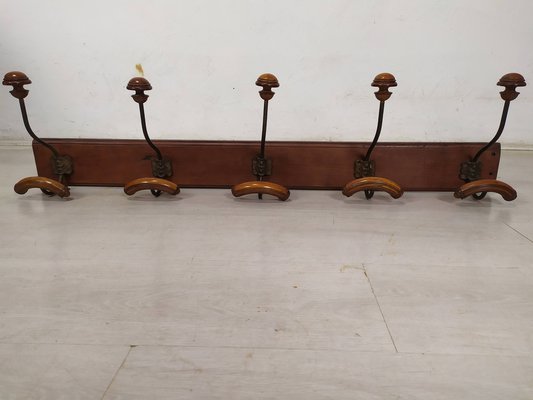 Antique Wall-Mounted Coat Rack-EAD-1747225