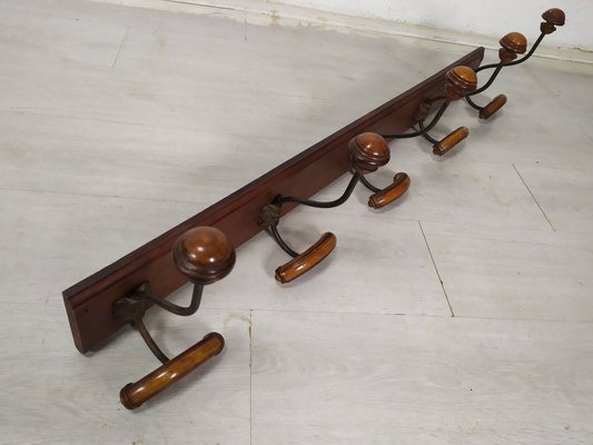 Antique Wall-Mounted Coat Rack-EAD-1747225