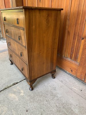 Antique Walnut Bedroom Chest of Drawers-OXJ-1293459