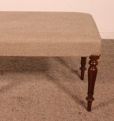 Antique Walnut Bench, 1800s-HPU-1819312