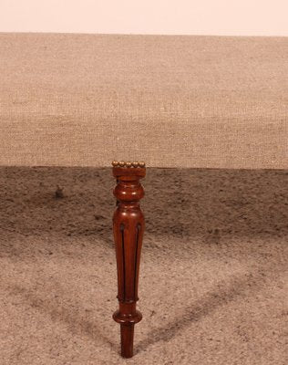 Antique Walnut Bench, 1800s-HPU-1819312