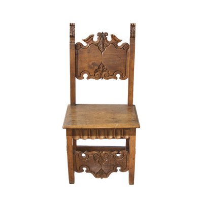 Antique Walnut Chair-YNQ-620068