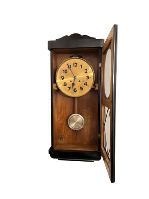 Antique Walnut Clock, 1920s-TSE-1757963