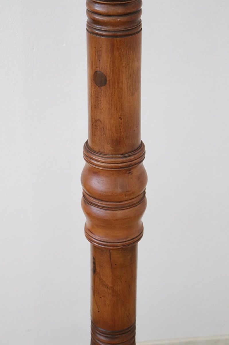 Antique Walnut Column, 1820s