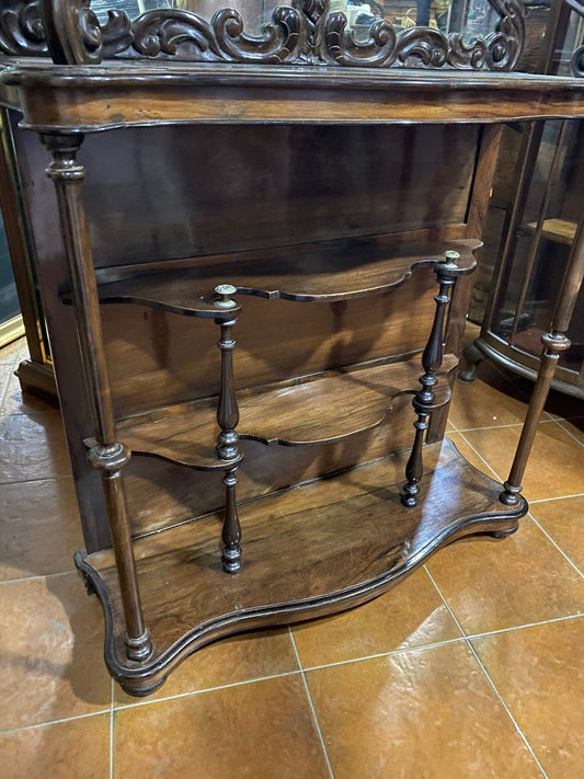 Antique Walnut Credenza