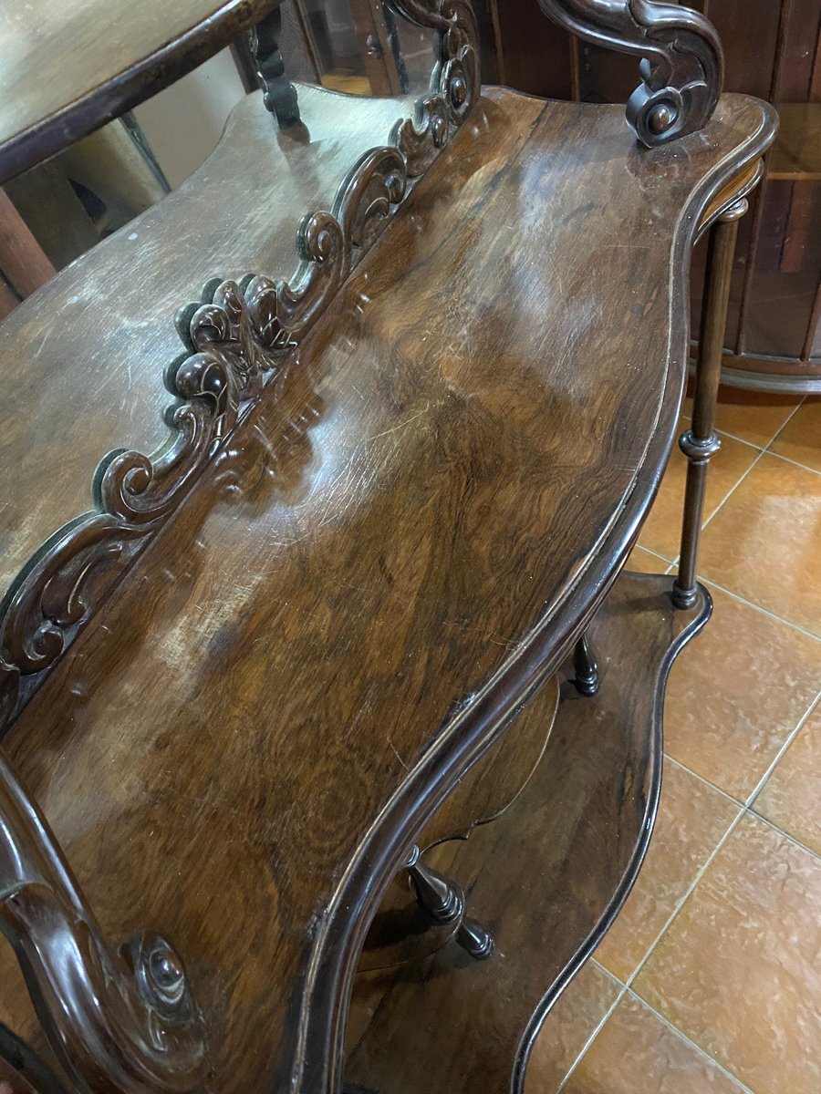 Antique Walnut Credenza