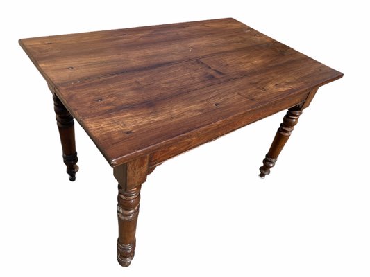 Antique Walnut Dining Table-SDV-900173