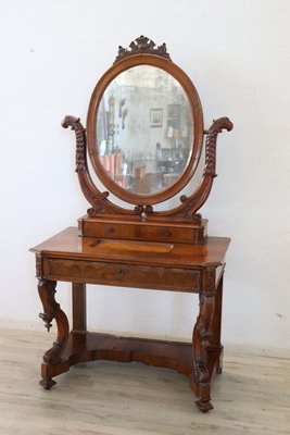 Antique Walnut Dressing Table, 1825-DCO-963940