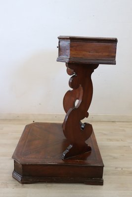 Antique Walnut Kneeler, 1780s-DCO-1360209