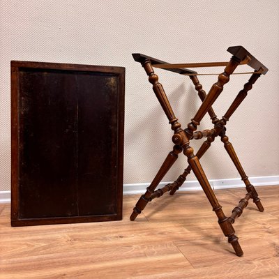 Antique Walnut Serving Table, England, 1880s-ALF-2033549