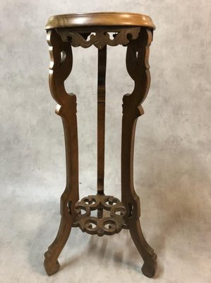 Antique Walnut Side Table, 1900s-SDV-673916