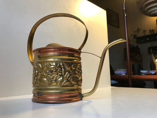 Antique Watering Can in Copper and Brass-LCR-750297