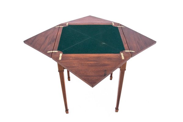 Antique Western European Folding Game Table, 1910-BXB-1264005