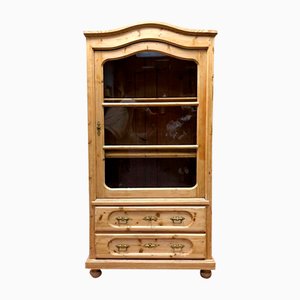 Antique Wilhelminian Display Cabinet in Spruce, 1860s-ALF-2033487