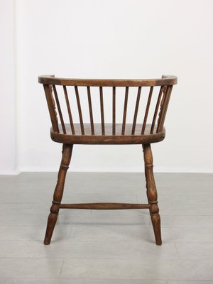 Antique Windsor Chairs with Low Back, Set of 2-HGJ-1318632