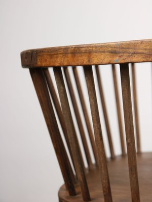 Antique Windsor Chairs with Low Back, Set of 2-HGJ-1318632