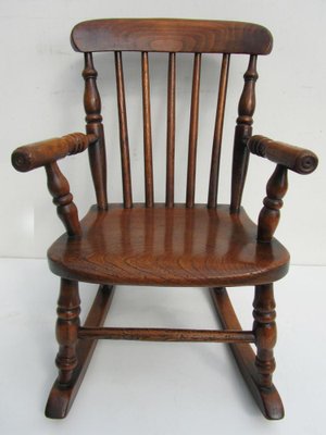 Antique Windsor Children's Rocking Chair, 1850-EA-1796620