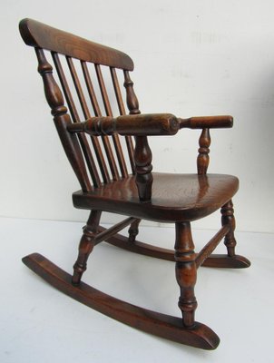 Antique Windsor Children's Rocking Chair, 1850-EA-1796620