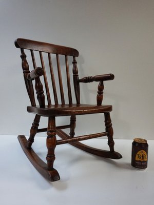 Antique Windsor Children's Rocking Chair, 1850-EA-1796620