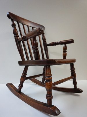 Antique Windsor Children's Rocking Chair, 1850-EA-1796620