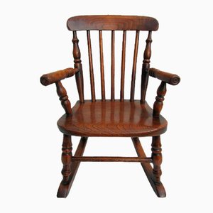 Antique Windsor Children's Rocking Chair, 1850-EA-1796620