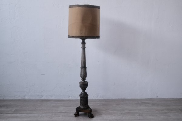 Antique Wired Candalabra Floor Lamp, 1800s-XSG-1433641