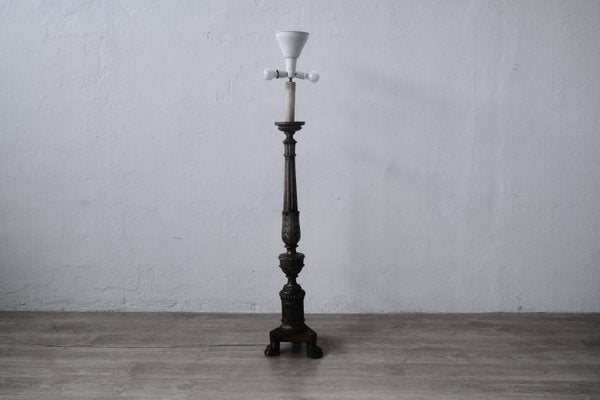 Antique Wired Candalabra Floor Lamp, 1800s-XSG-1433641