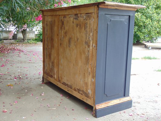 Antique Wood Credenza-GZF-971289