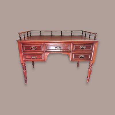 Antique Wood Desk-GEL-1191281