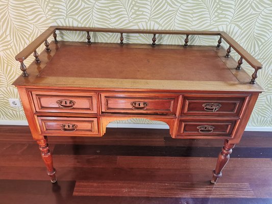 Antique Wood Desk-GEL-1191281