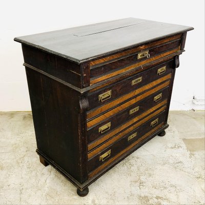 Antique Wood Dresser-LCQ-1342946