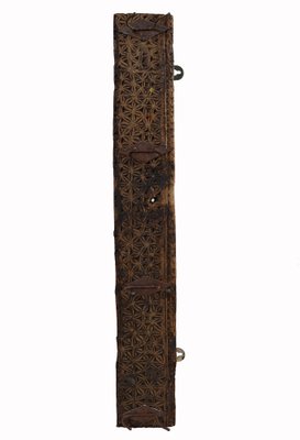 Antique Wood Handcarved Wall Coat Rack, 1890s-UZN-1804119