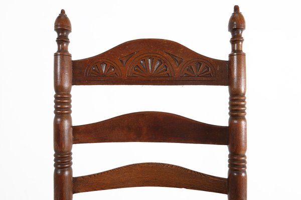 Antique Wooden Armchair, 1900s-YSY-1143379