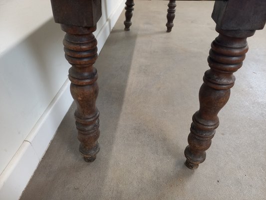 Antique Wooden Bench, 1890s-TUK-2041361