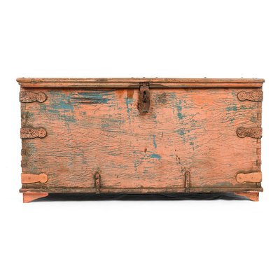 Antique Wooden Chest-NQ-653985