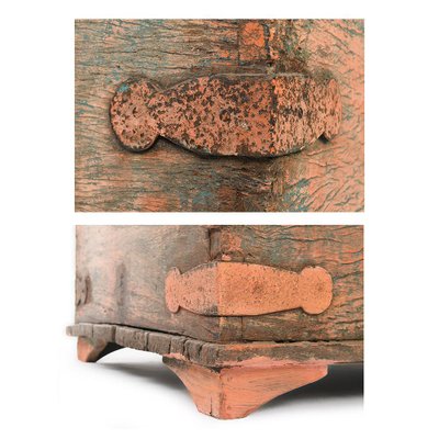 Antique Wooden Chest-NQ-653985