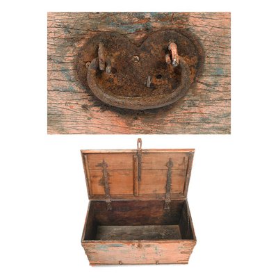 Antique Wooden Chest-NQ-653985