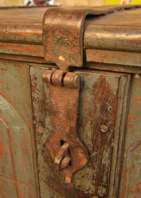 Antique Wooden Chest-NQ-624679