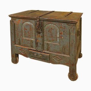 Antique Wooden Chest-NQ-624679